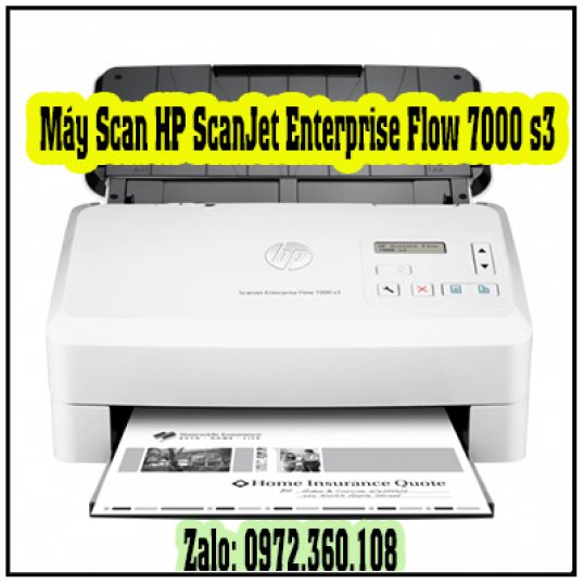 Máy Scan HP ScanJet Enterprise Flow 7000 s3 (L2757A) – Dòng Enterprise Tốc Độ Siêu Cao