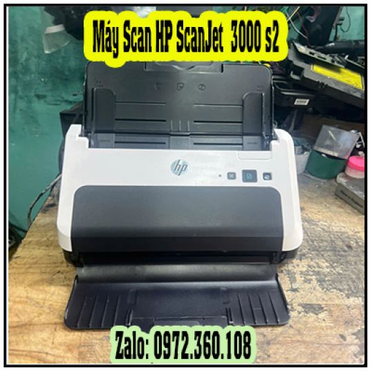 Máy Quét HP ScanJet Pro 3000 S2 (L2737A) cũ Giá rẻ – Giải Pháp Scan Tài Liệu Hiệu Quả Cho Văn Phòng
