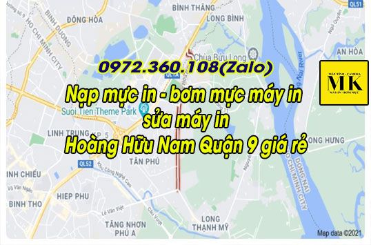 Nạp mực, bơm mực, sửa máy in nhanh, uy tín, chất lượng 30 phút có mặt đường Hoàng Hữu Nam Quận 9, Thủ Đức