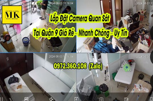 Lắp Đặt Camera Quan Sát Tại Quận 9 Giá Rẻ – Nhanh Chóng – Uy Tín