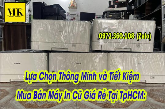 Mua Bán Máy In Cũ Giá Rẻ Tại TpHCM: Lựa Chọn Thông Minh và Tiết Kiệm