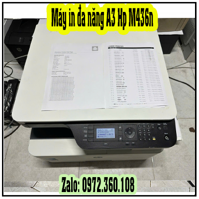 Máy in HP Laser đa chức năng M436n (W7U01A) cũ giá rẻ – Giải pháp in ấn A3 chuyên nghiệp, tiết kiệm