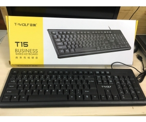 Bàn phím Keyboard T-WOLF T15 USB