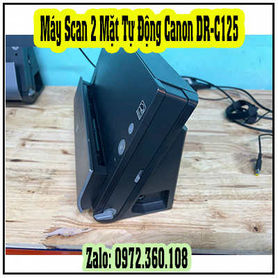 Máy Scan 2 Mặt Tự Động Canon DR-C125 – Chuyên Dùng Cho Số Hóa Tài Liệu