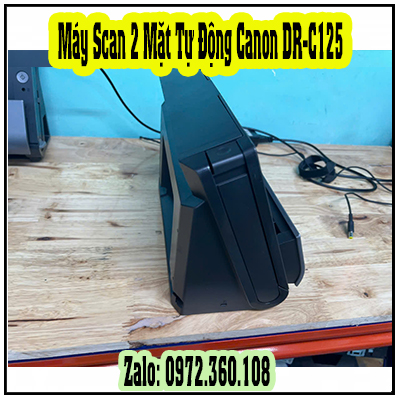 Máy Scan 2 Mặt Tự Động Canon DR-C125 – Chuyên Dùng Cho Số Hóa Tài Liệu