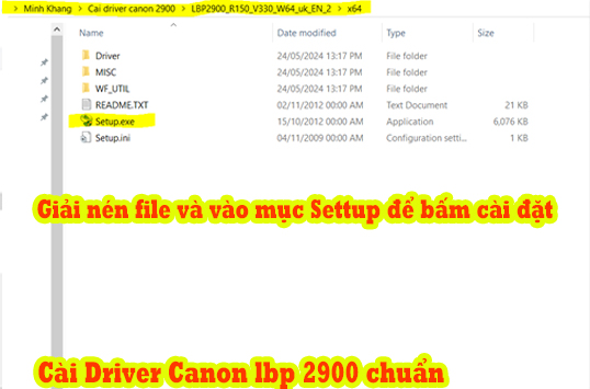 Huong dan cai dat Driver cho may in Canon LBP 2900 chi tiet moi nhat 3