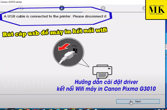 Hướng dẫn cài đặt driver kết nối Wifi máy in Canon Pixma G3010 4