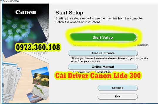 Hướng dẫn cài đặt máy scan Canon Lide 300 cho người mới 7