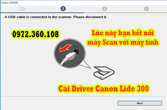 Hướng dẫn cài đặt máy scan Canon Lide 300 cho người mới 7