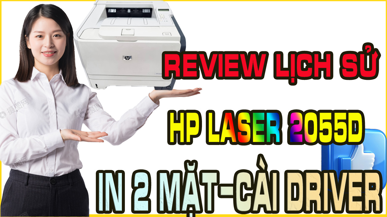 Tải và cài đặt Driver máy in HP 2055d cho Windows 10, Windows 11 64bit